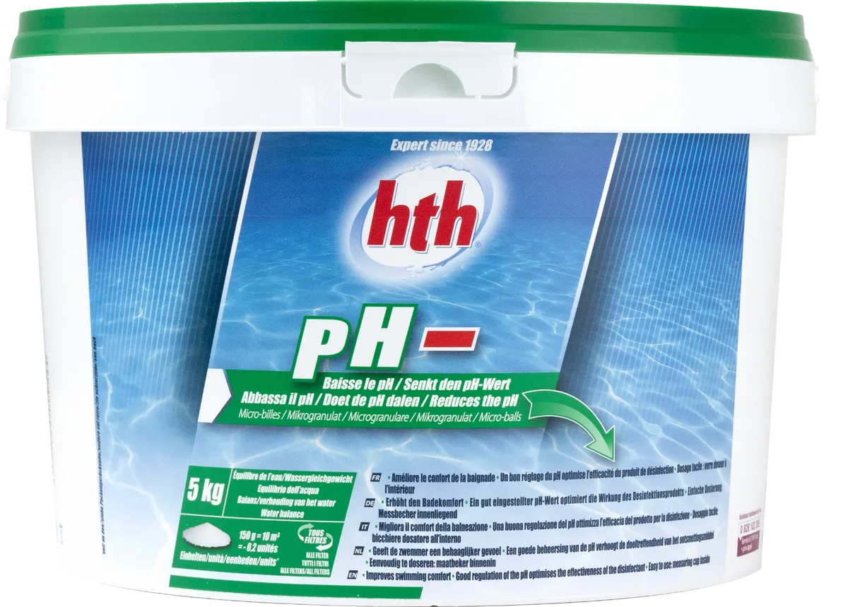 HTH pH minus poeder - 5 kg